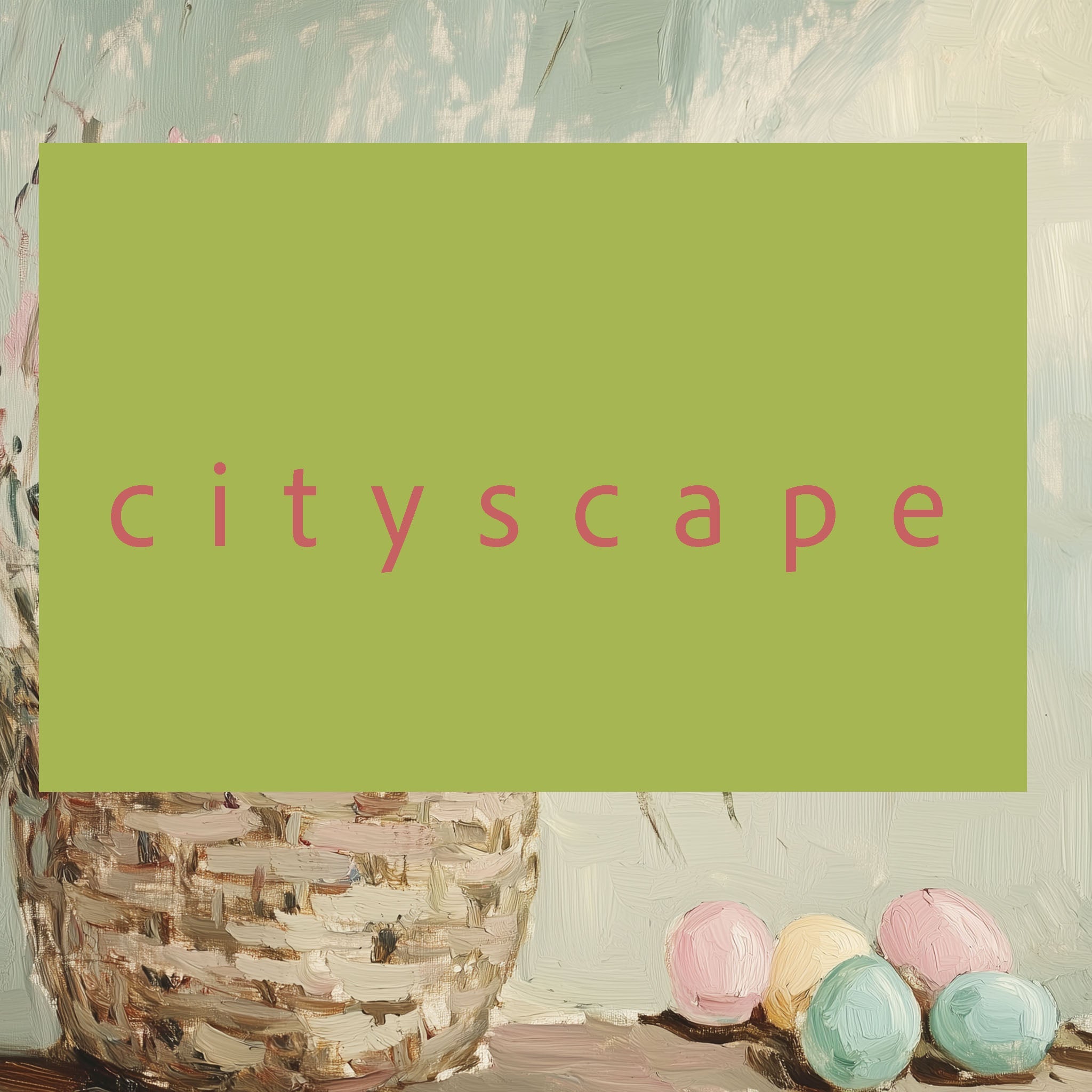 sign saying cityscape