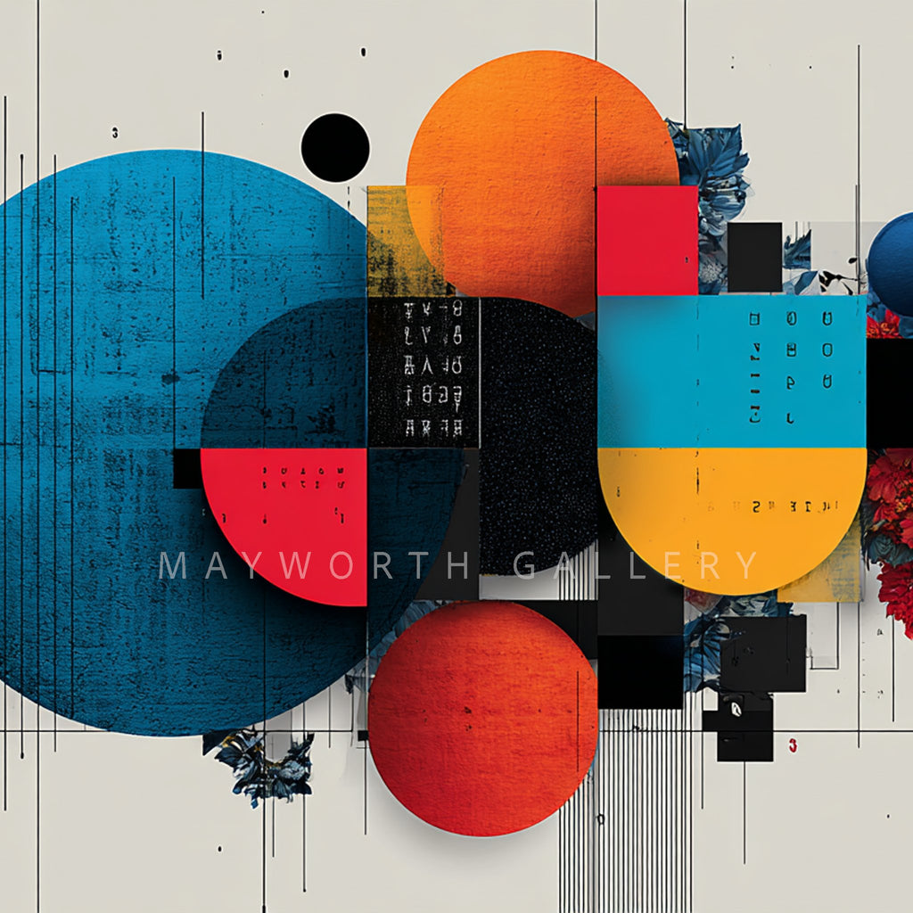 Instant download contemporary abstract art for Samsung Frame TV by Mayworth Gallery