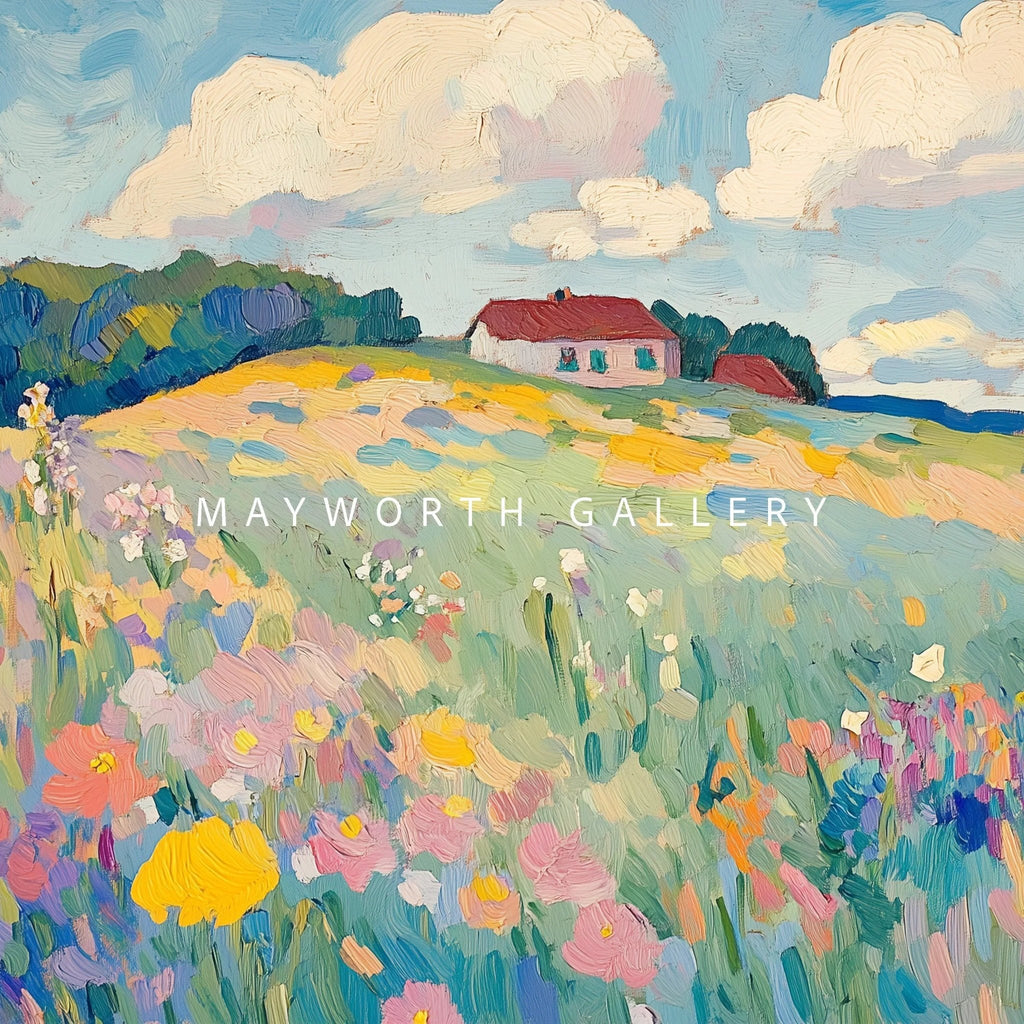 Samsung Frame TV Art | Vintage Landscape Painting | 4K TV Art Download | Traditional Living Room Decor - Mayworth Gallery